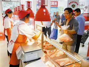 天津肉联厂打造自主品牌网点店铺 让人吃着放心